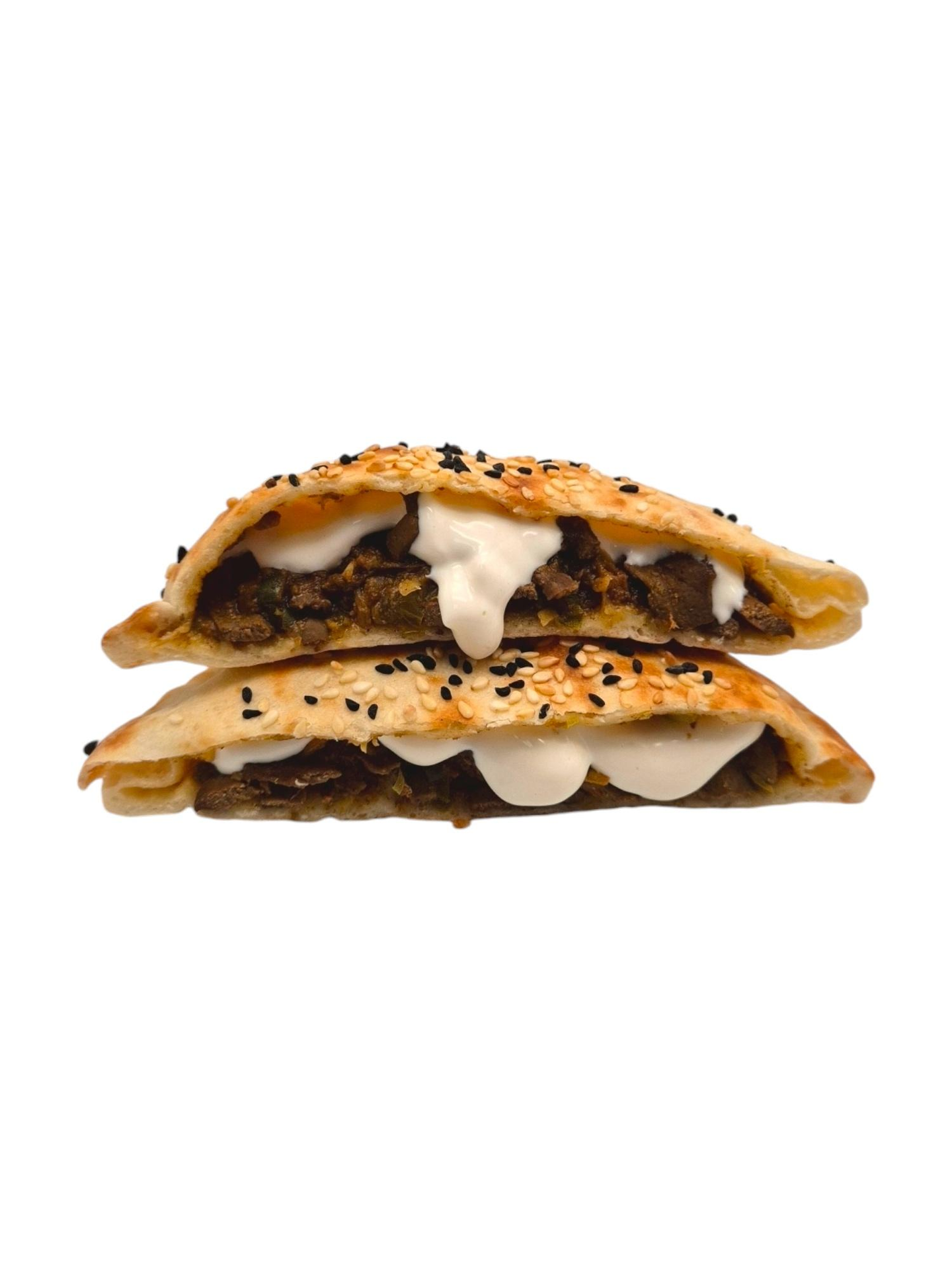 Liver With Cheese Round Bread