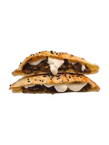كبدة بالجبن مدور