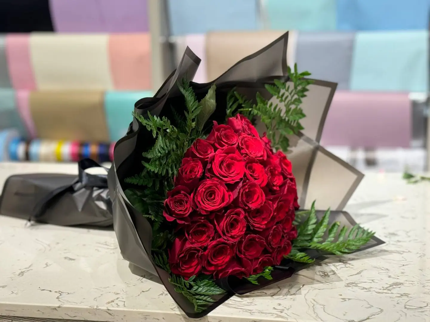 باقفة احمر مميز جوري 6