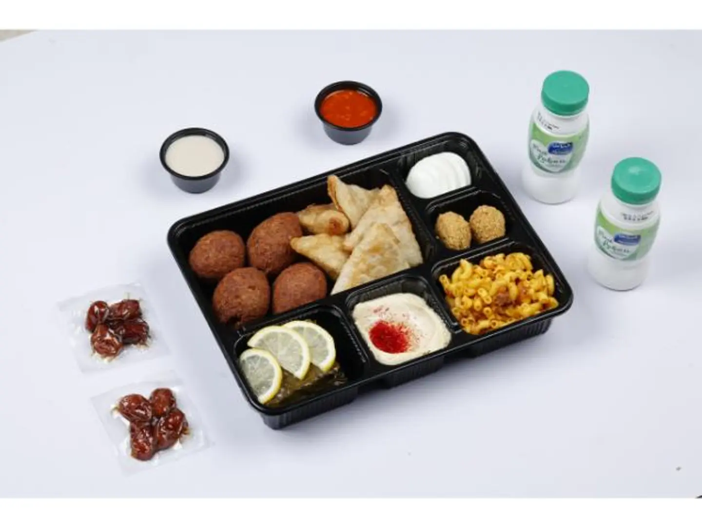 وجبة إفطار وسط