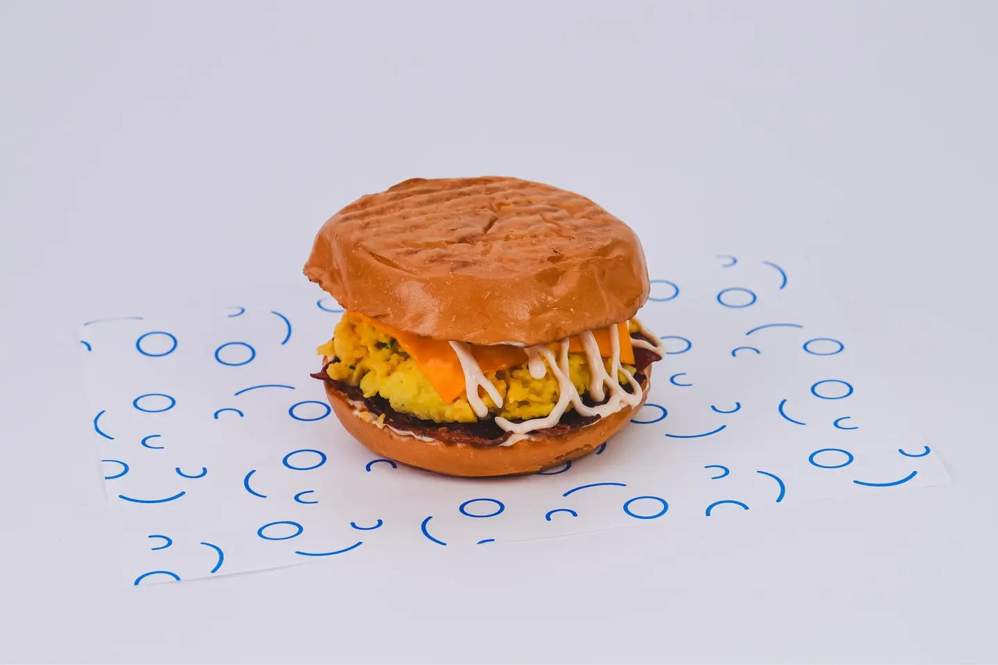 Bacon Scramble Egg Sandwich