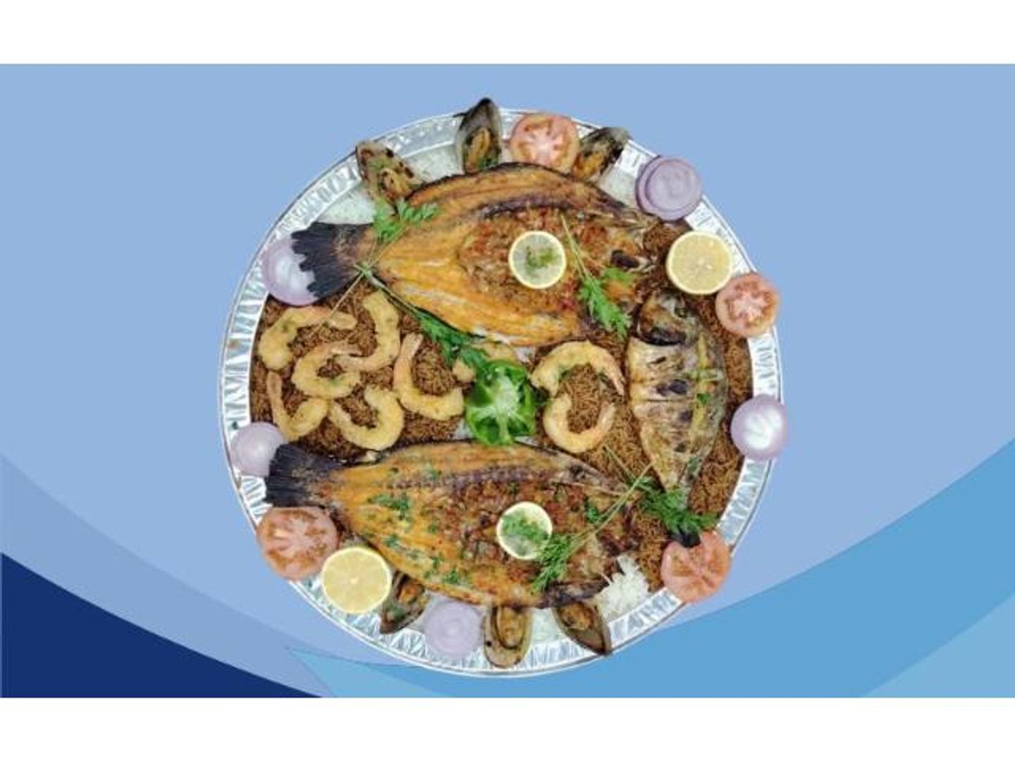 Family Tray For 3 People