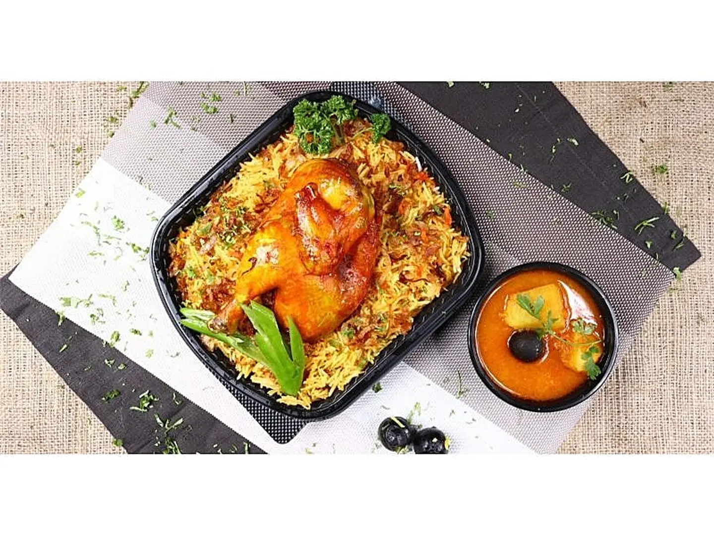 نصف دجاجة مكبوس كويتي