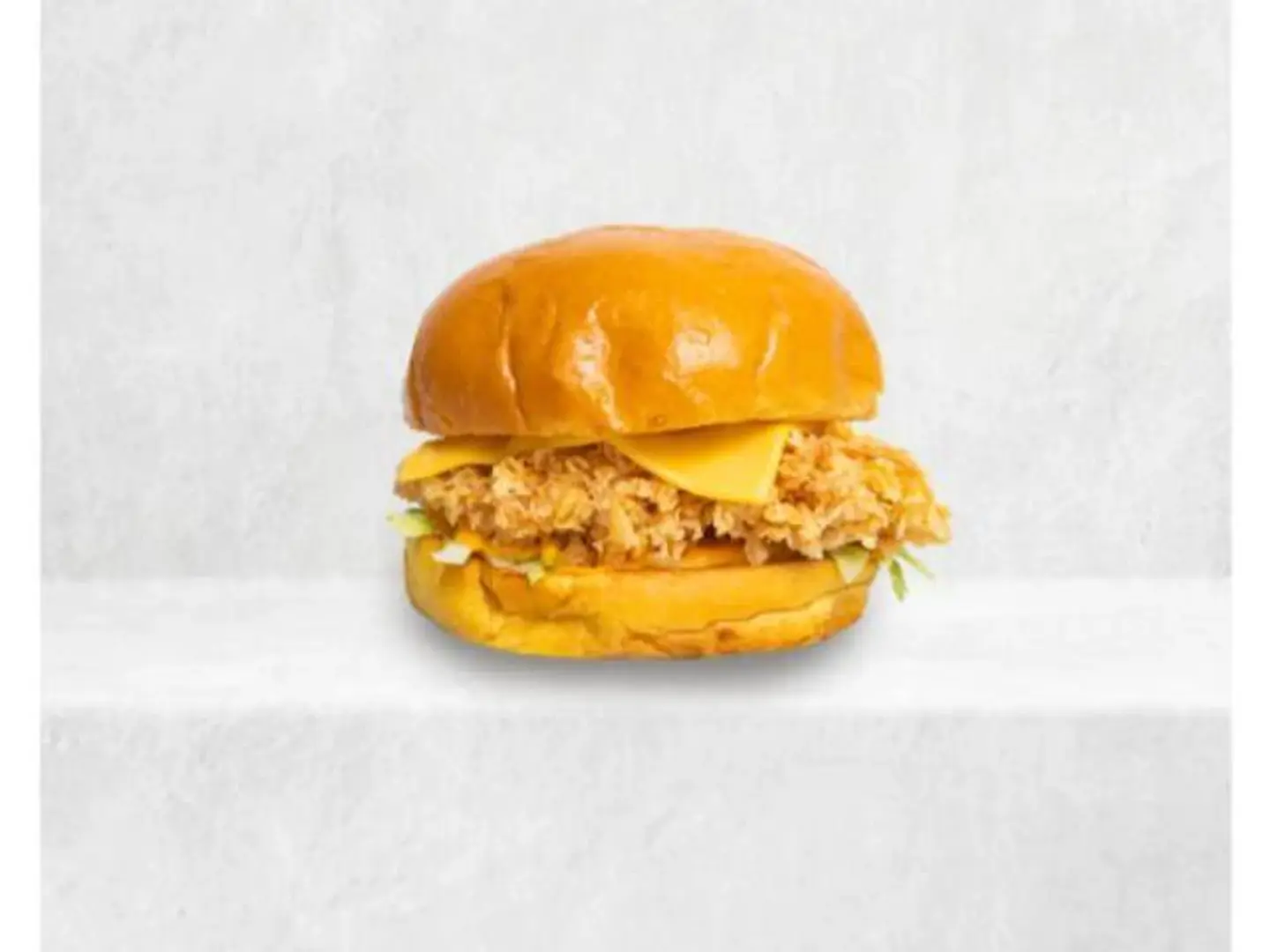 برجر زنجر بالجبنة