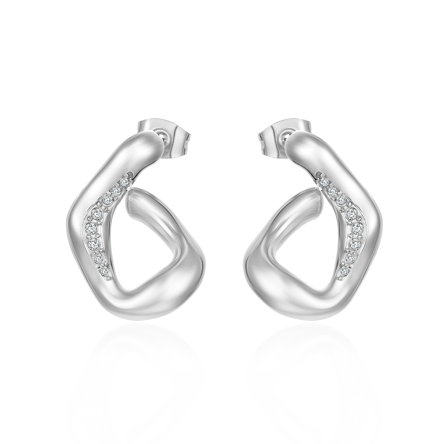 Bloom Earrings .Silver
