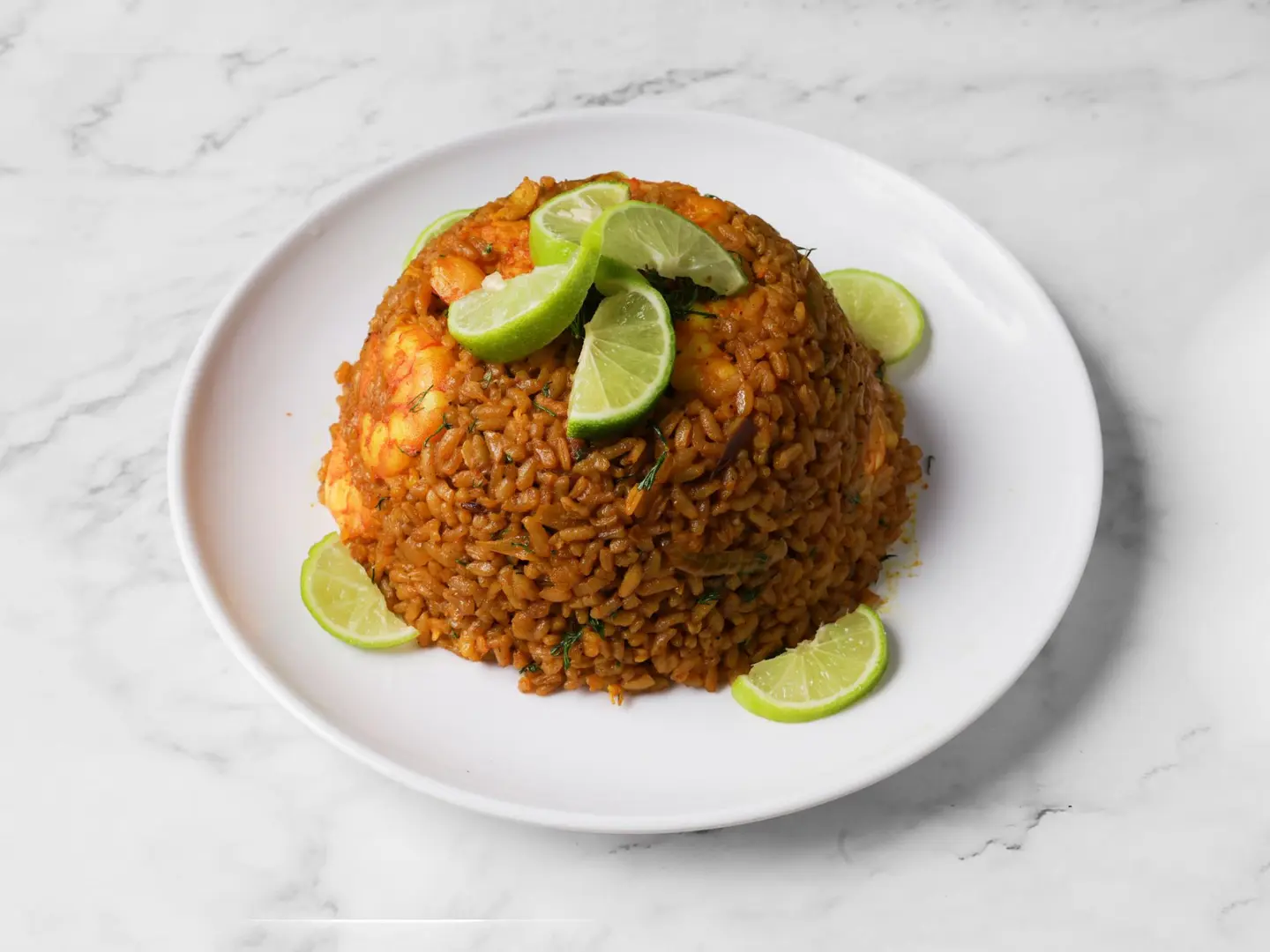 Basmati Rice With Shrimp