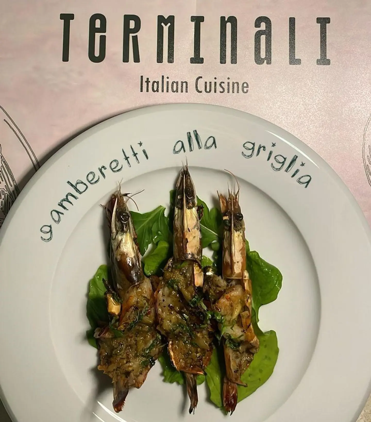 Gamberetti Alla Griglia