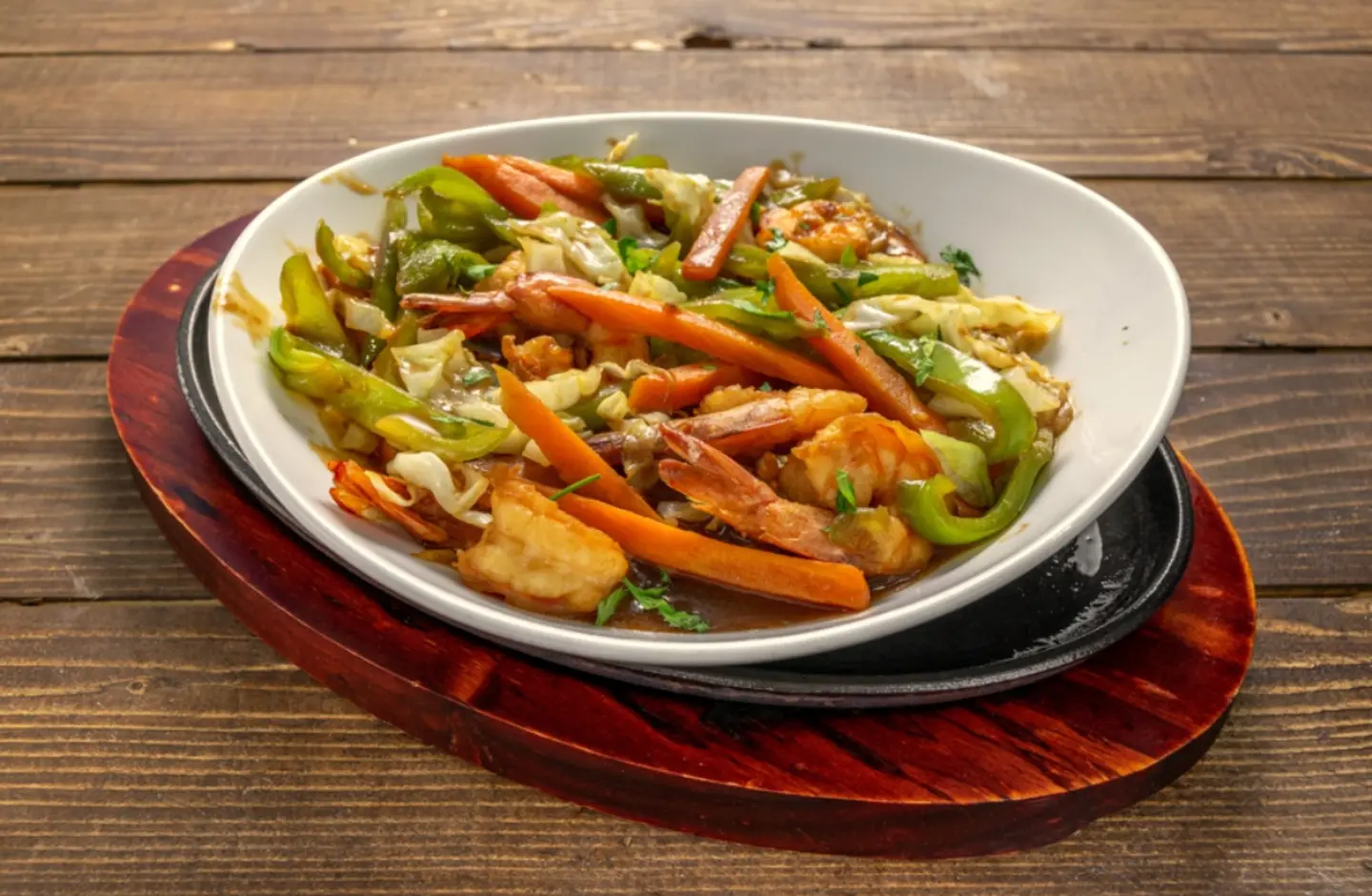 Teppanyaki Spicy Tomato Prawn