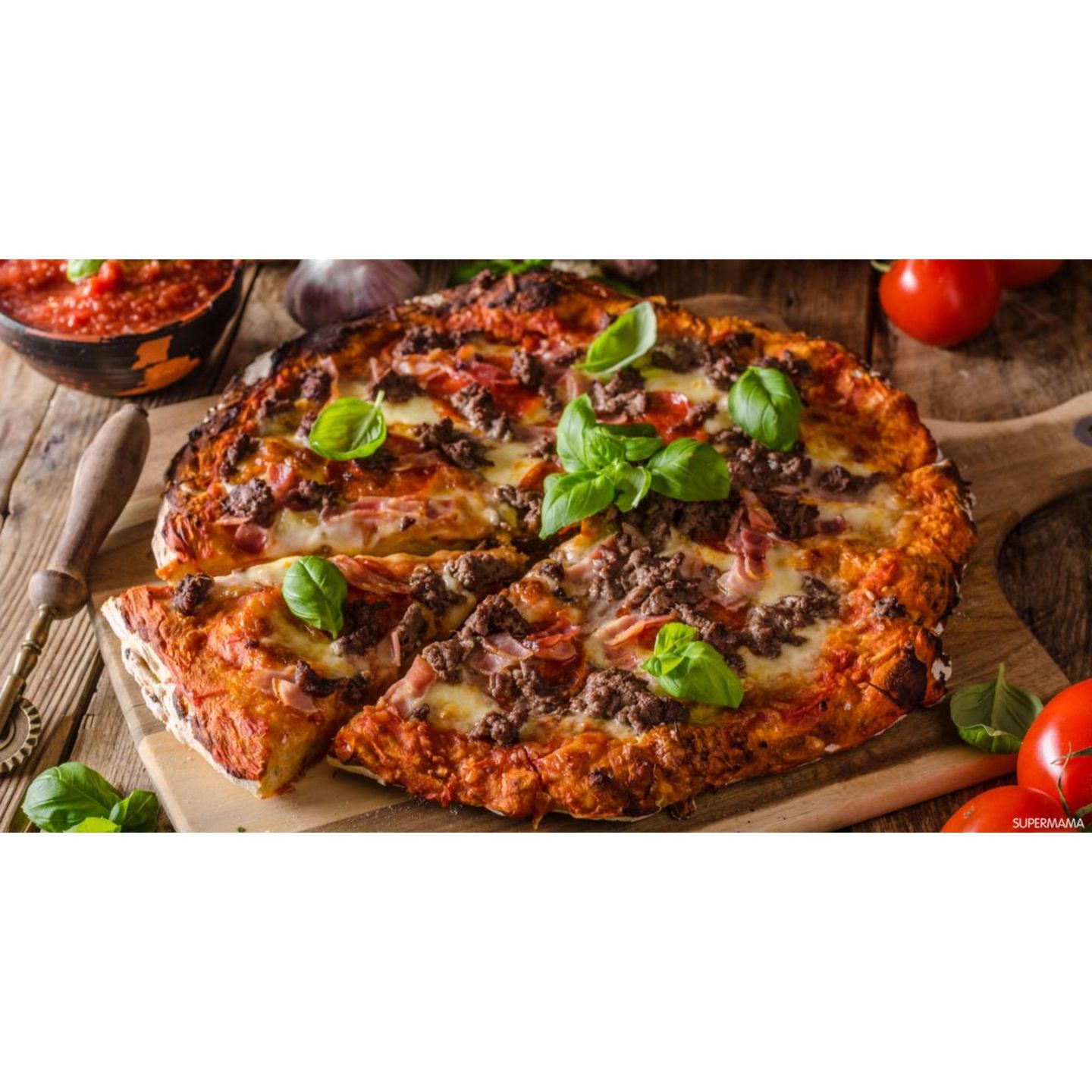 Minced Meat Pizza