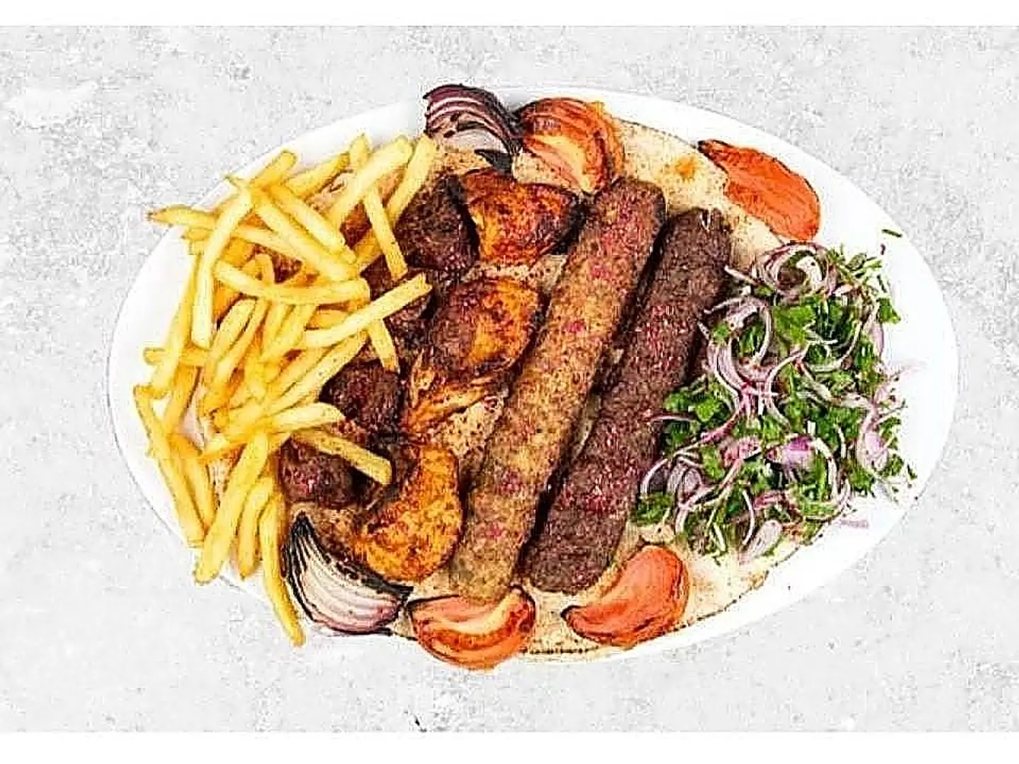 صحن مشاوي نفرين