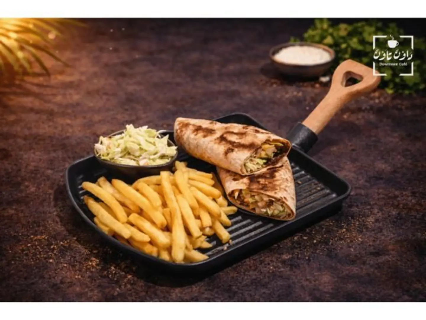 Beirut Burger Wrap