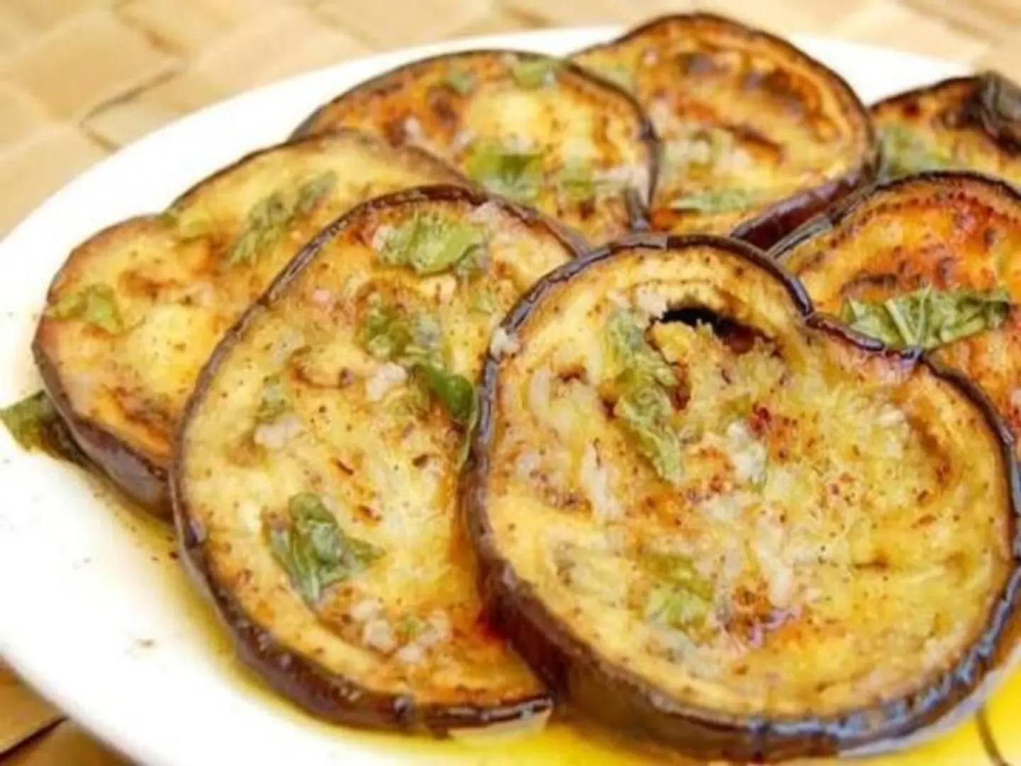Fried Eggplant