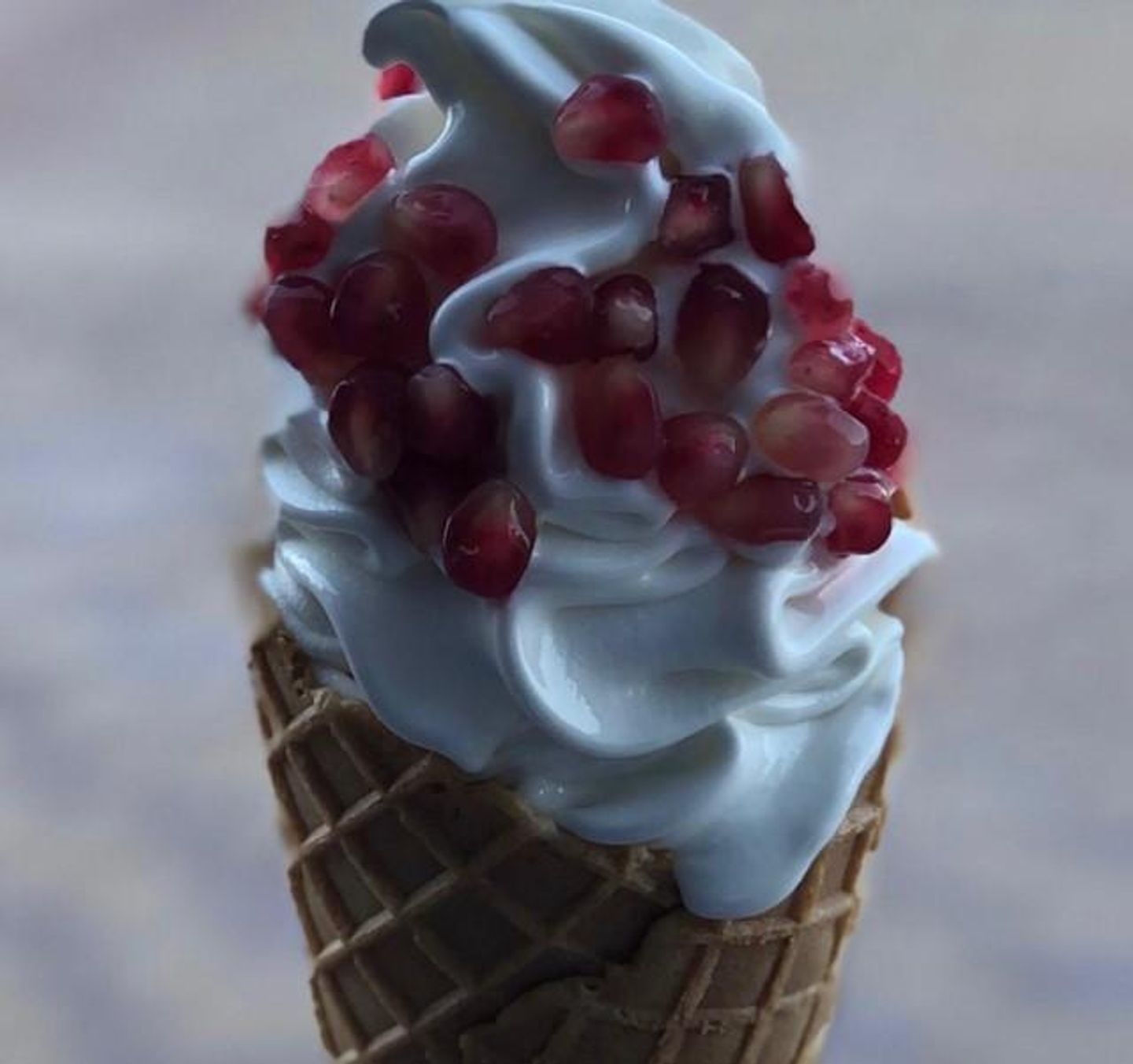 Frozen Yogurt Cone