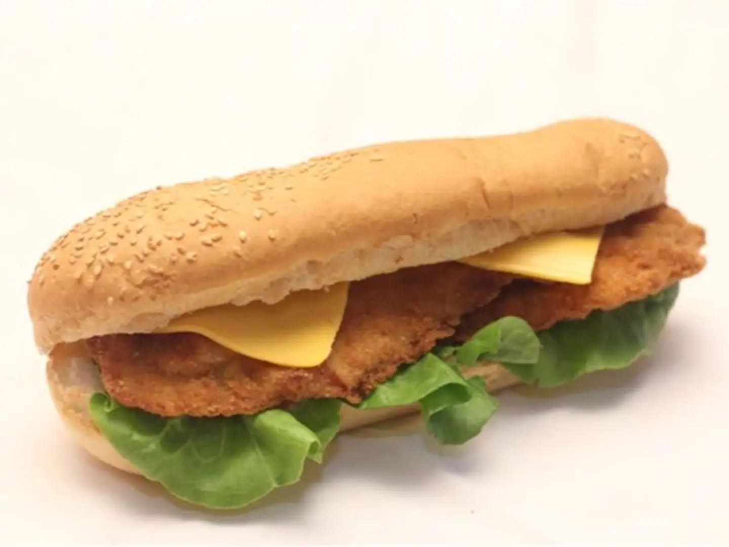 اسكالوب دجاج بخبز فرنسي