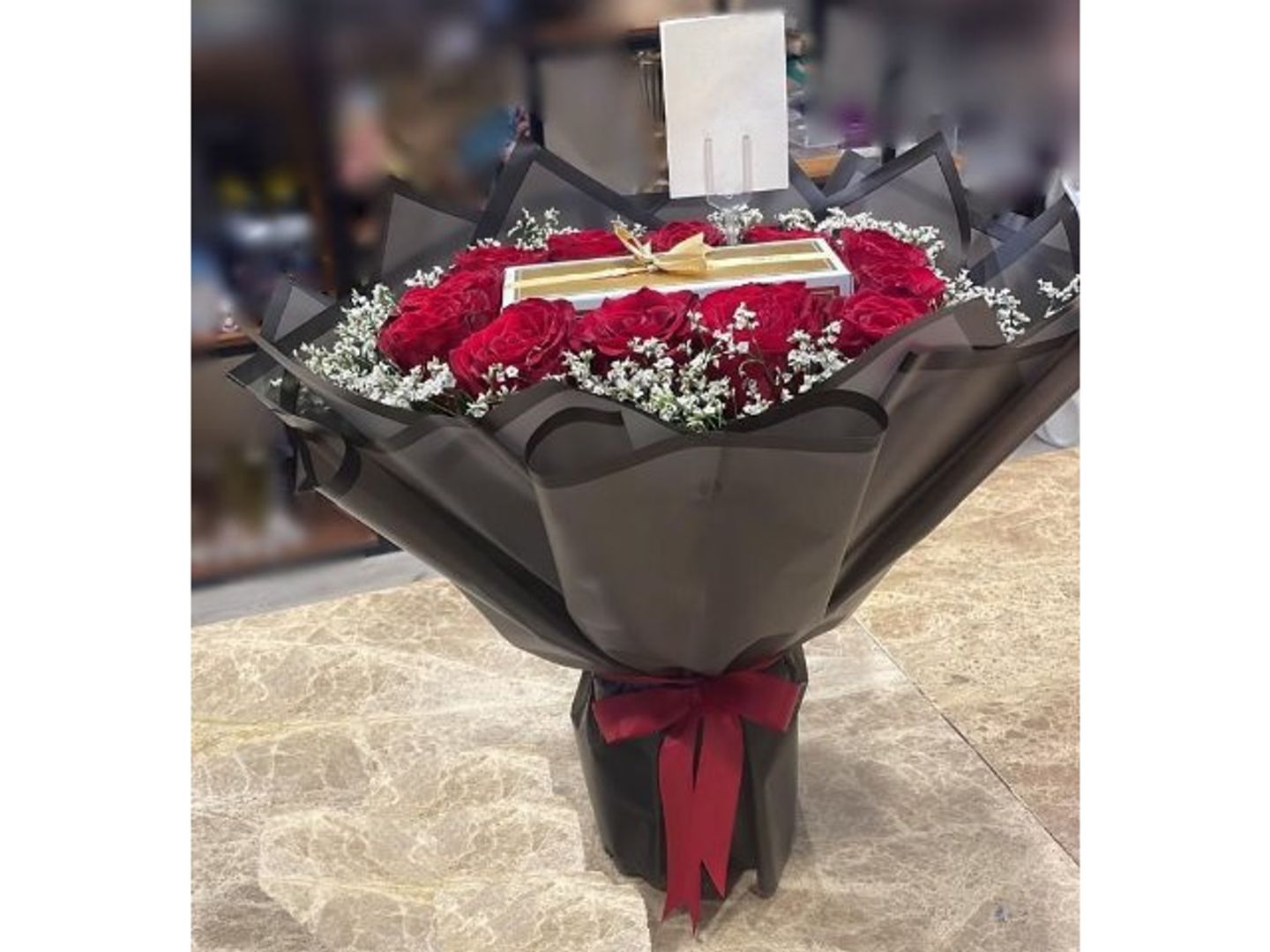 Bouquet With Chocolate