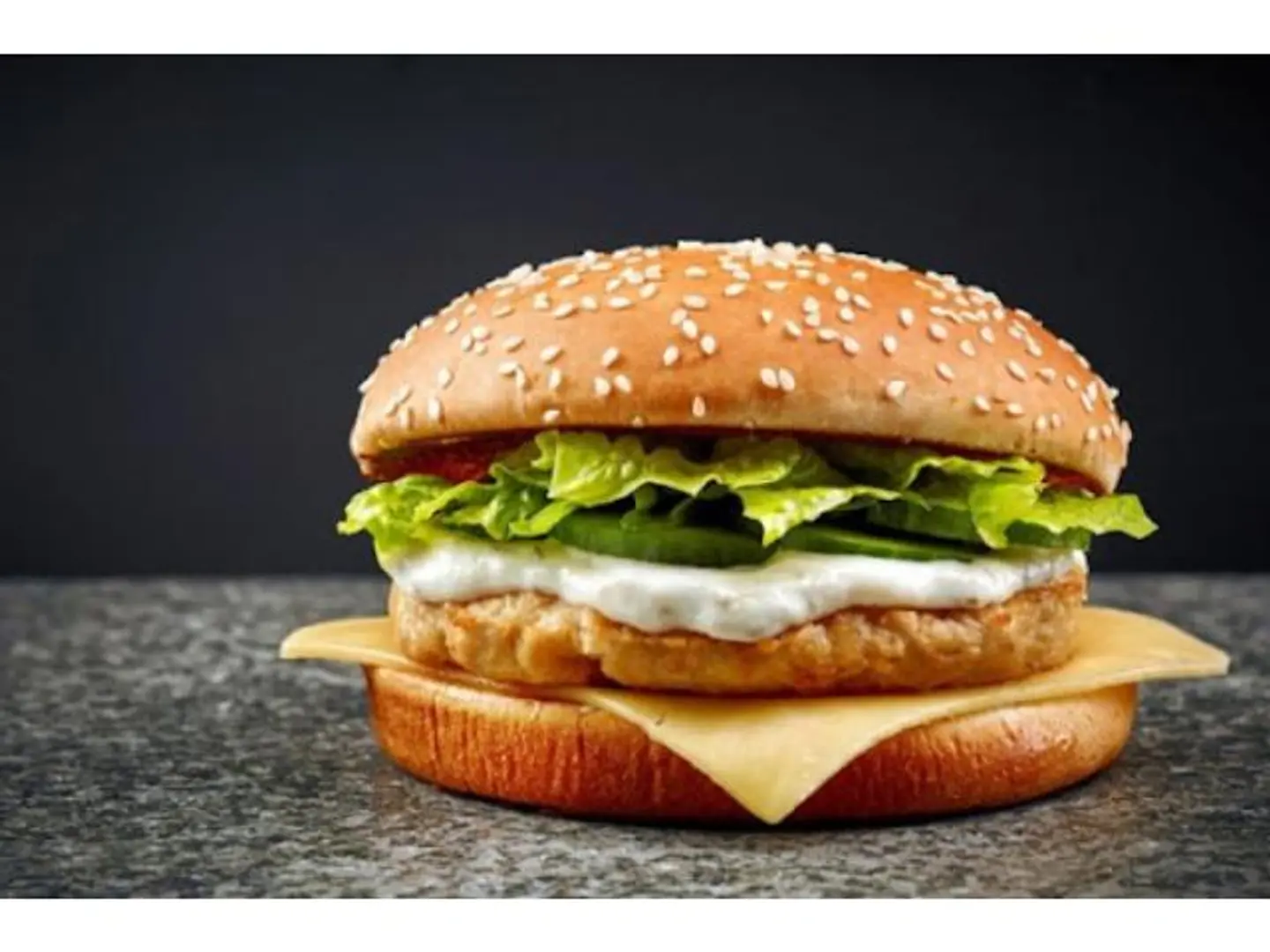 برجر دجاج مقرمش