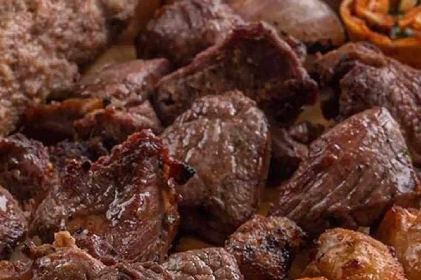 Quarter Kilo Of Meat Cubes