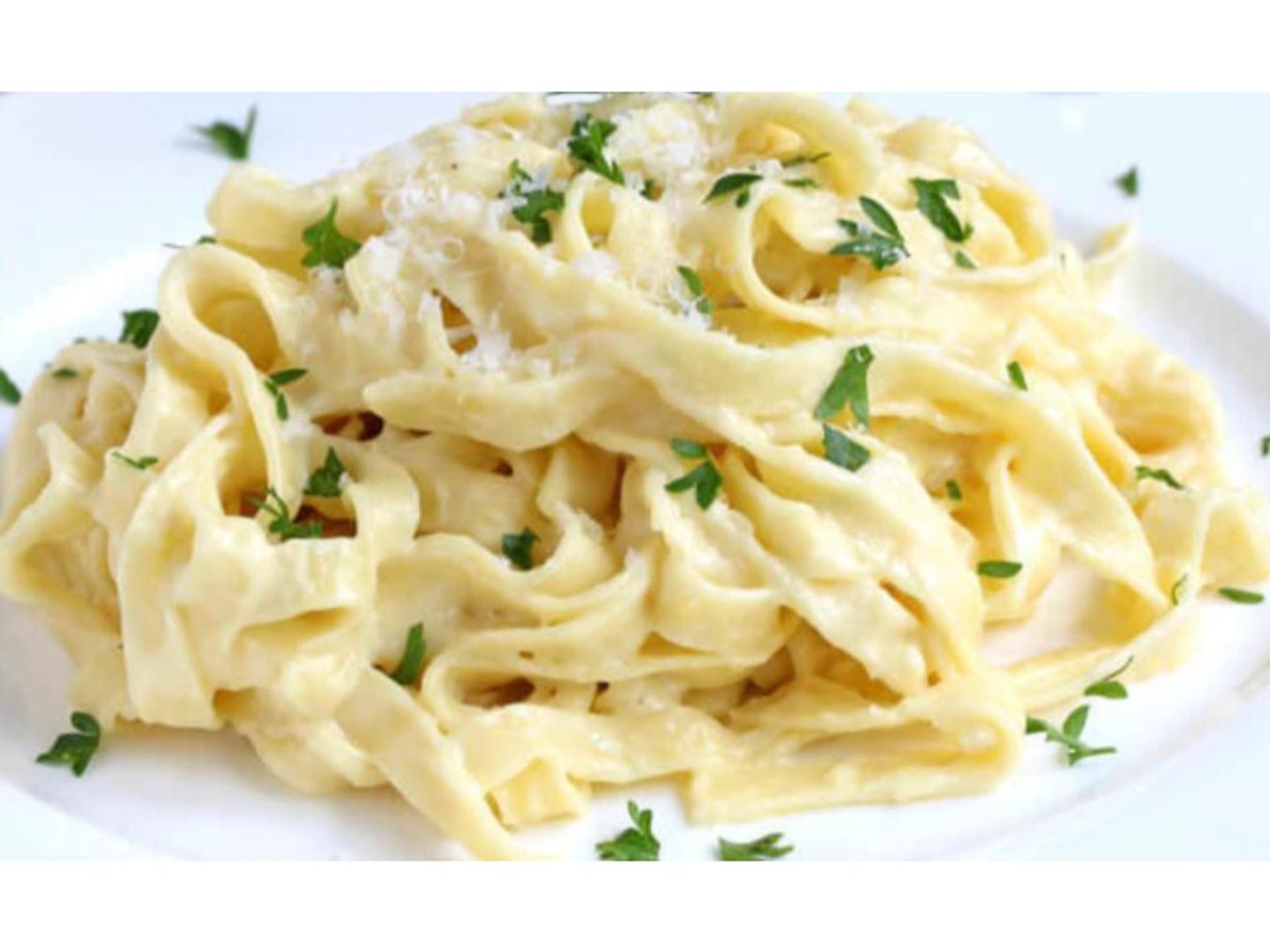 Fettuccine With Four Cheeses