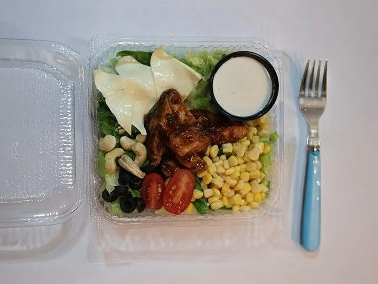 سلطة باربكيو تشكن