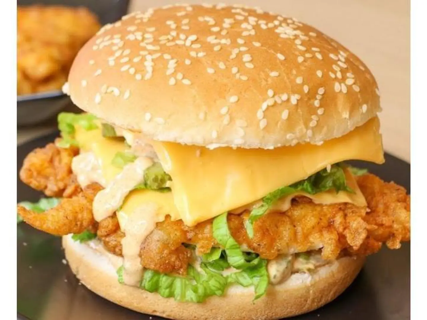 Zinger Round Sandwich