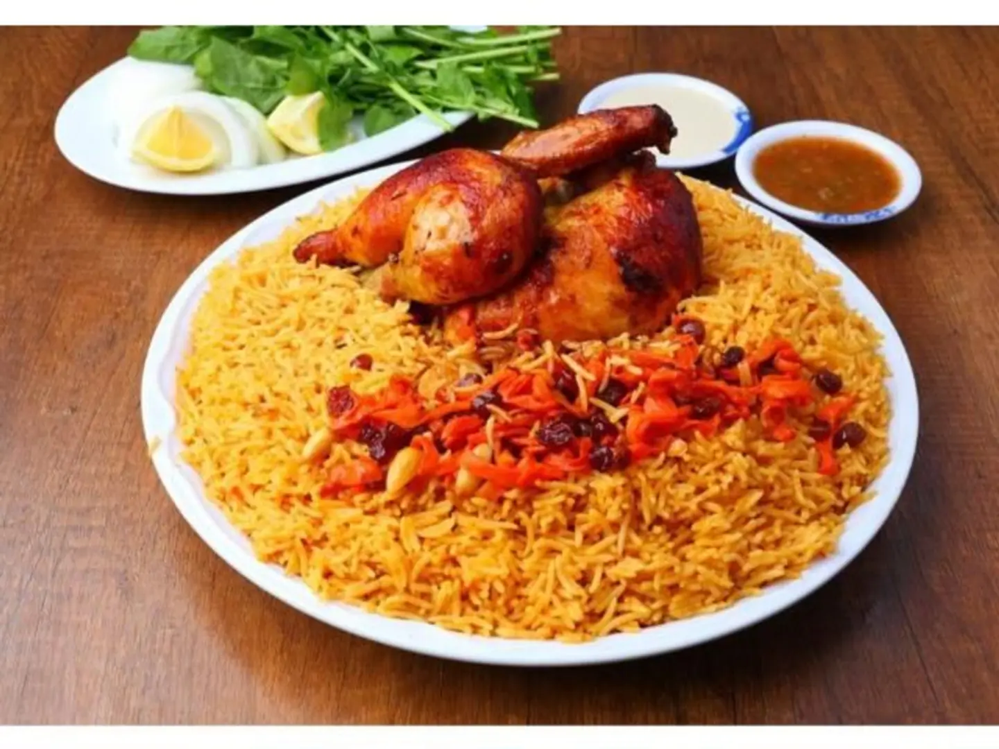 Half Shawaya Chicken With Spiced Rice