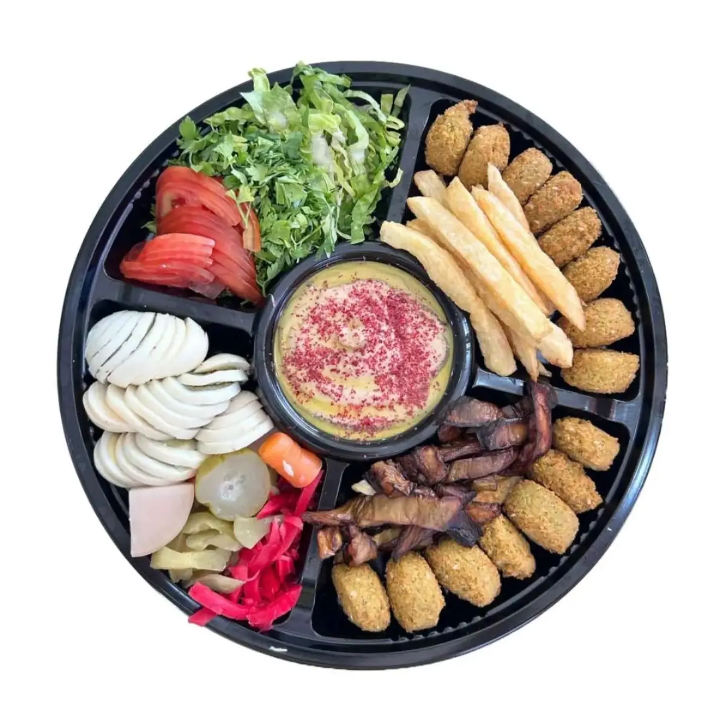 طبق مشكل - وسط