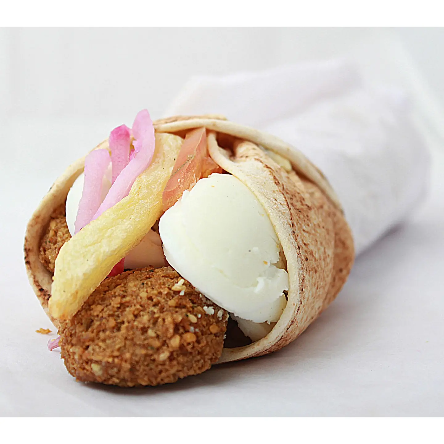 Falafel With Eggs