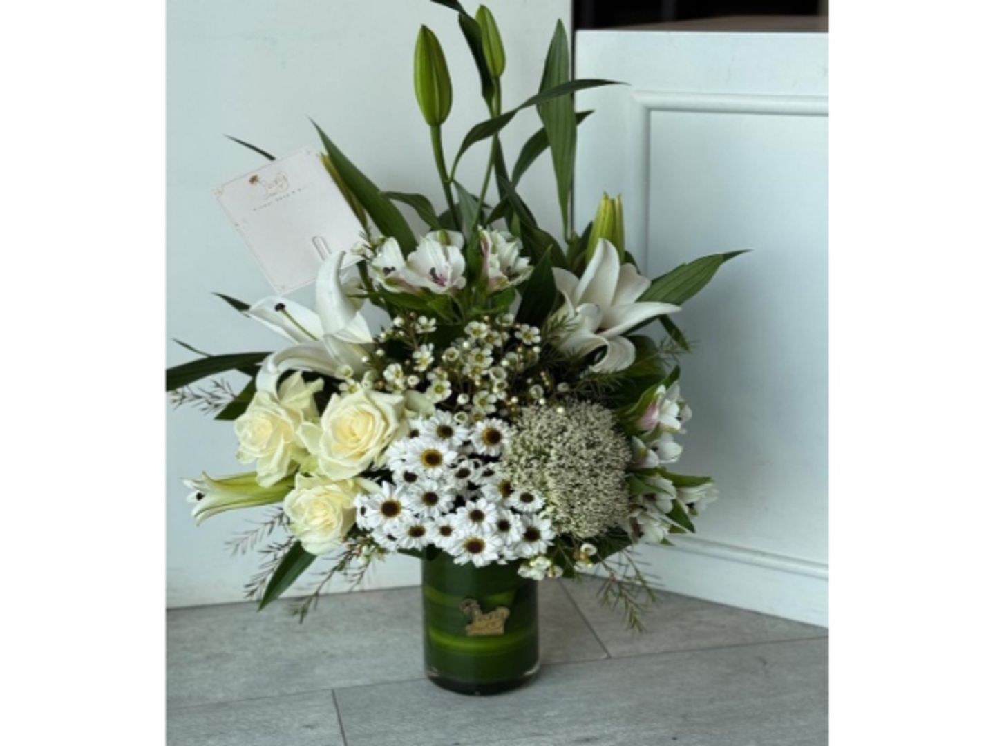 Classic White Vase 88