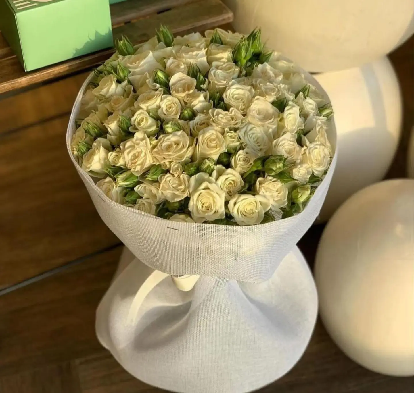 بوكيه ورد بيبي روز ١