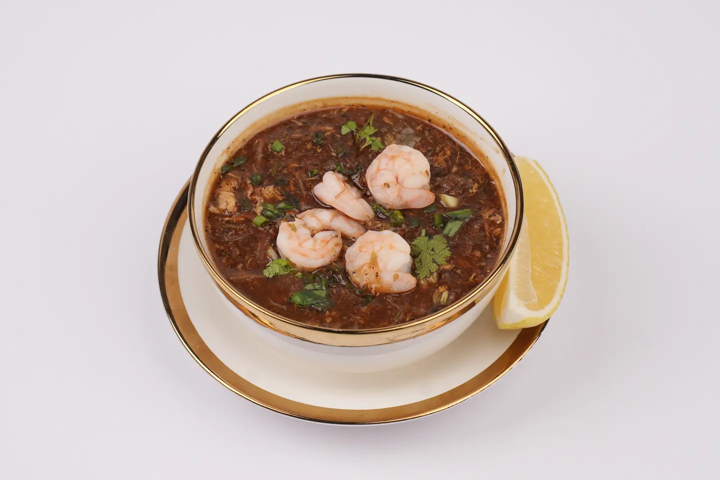 Hot And Sour Shrimp Soup
