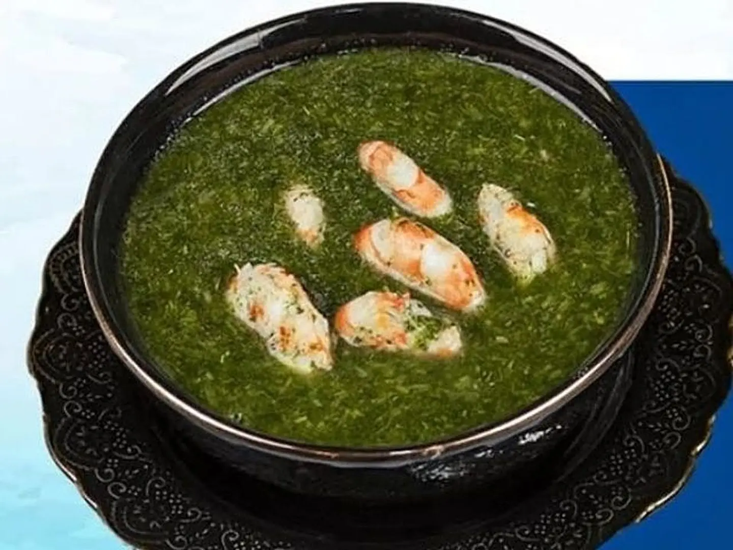 ملوخية بالربيان