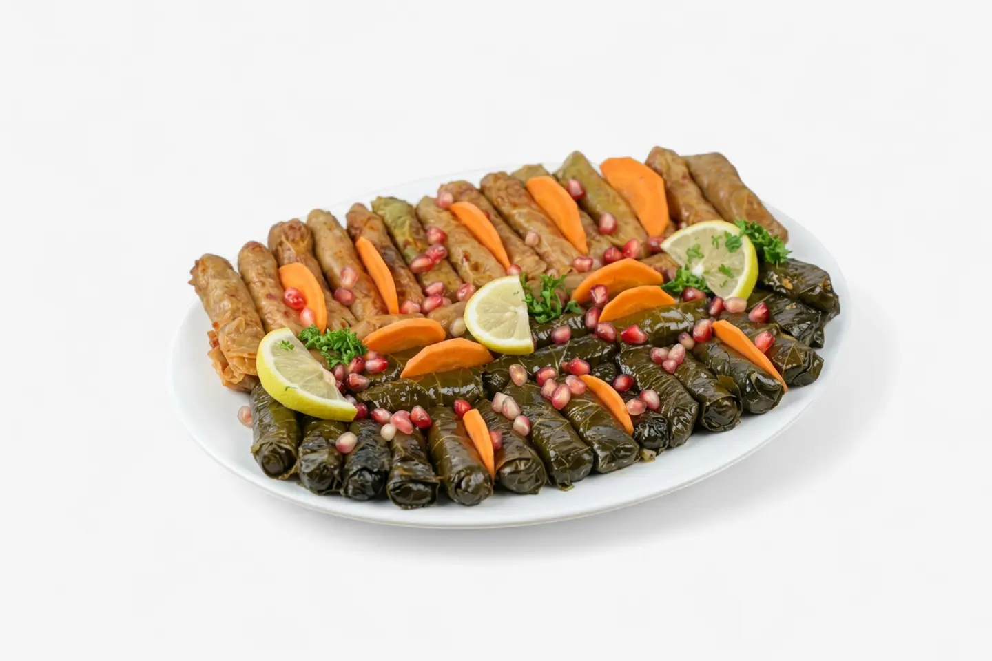 20 Grape Leaves And Cabbage
