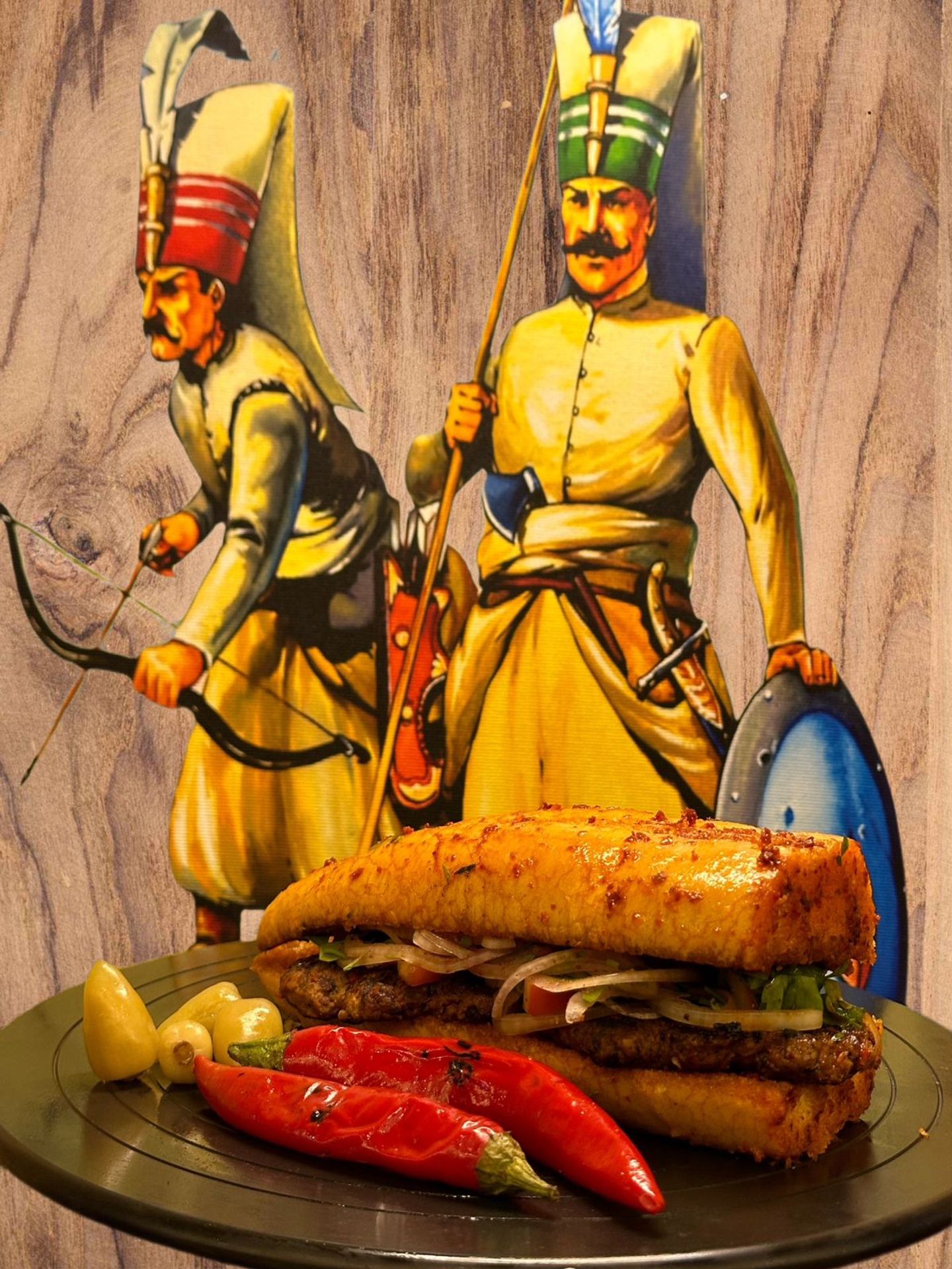 Meat Kofta Sandwich