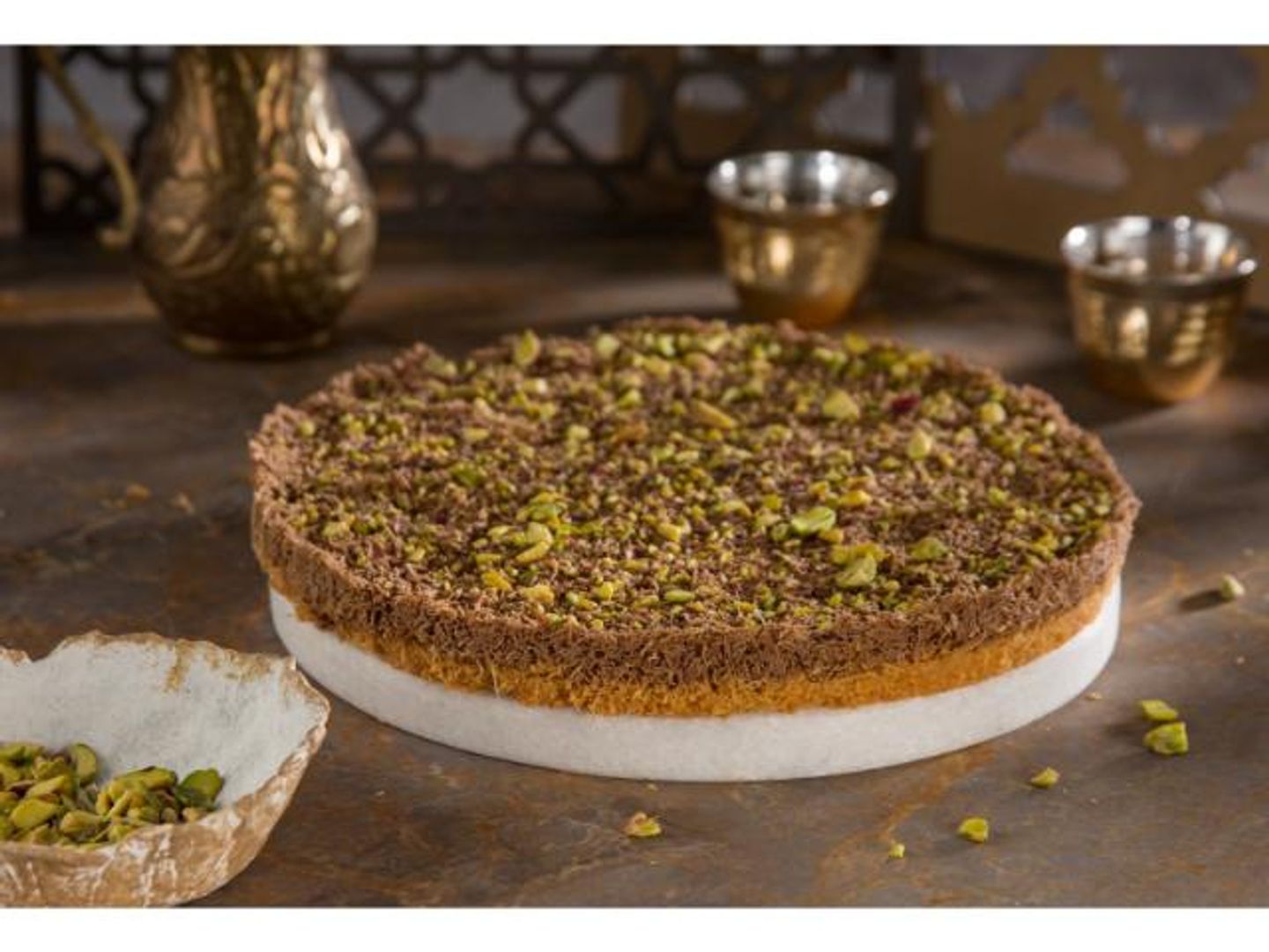 كنافة نوتيلا نصف كيلو