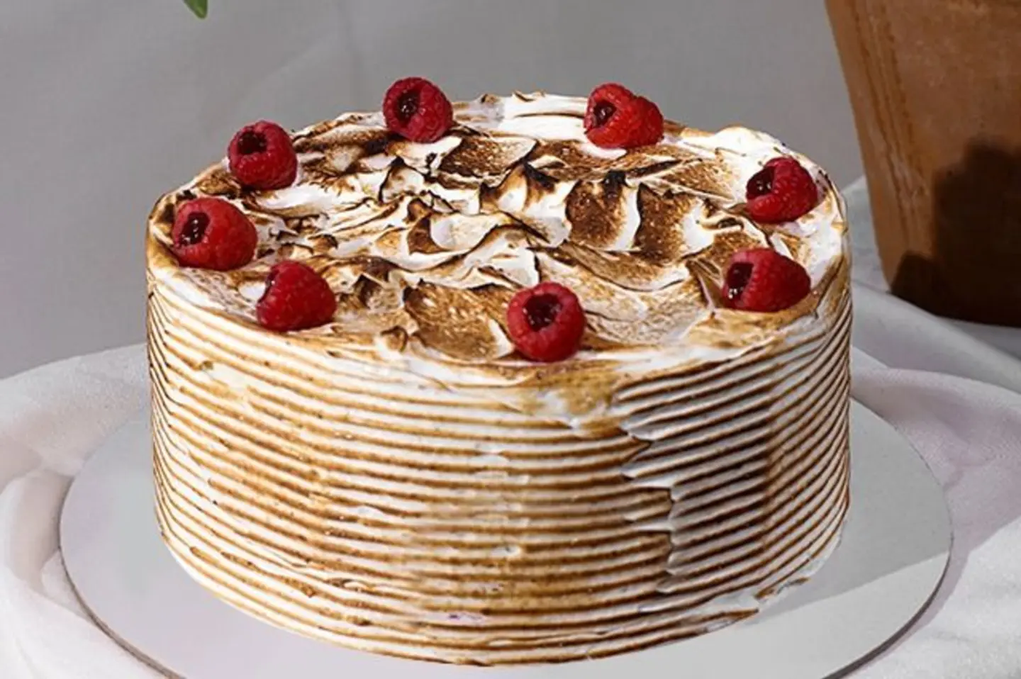 كيك الليمون بالتوت