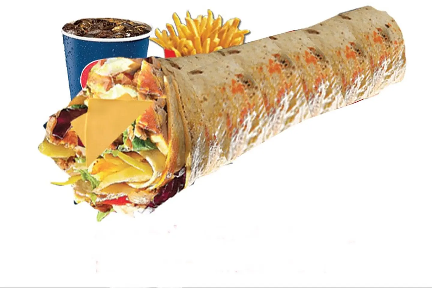 Turkish Saj Shawarma Combo