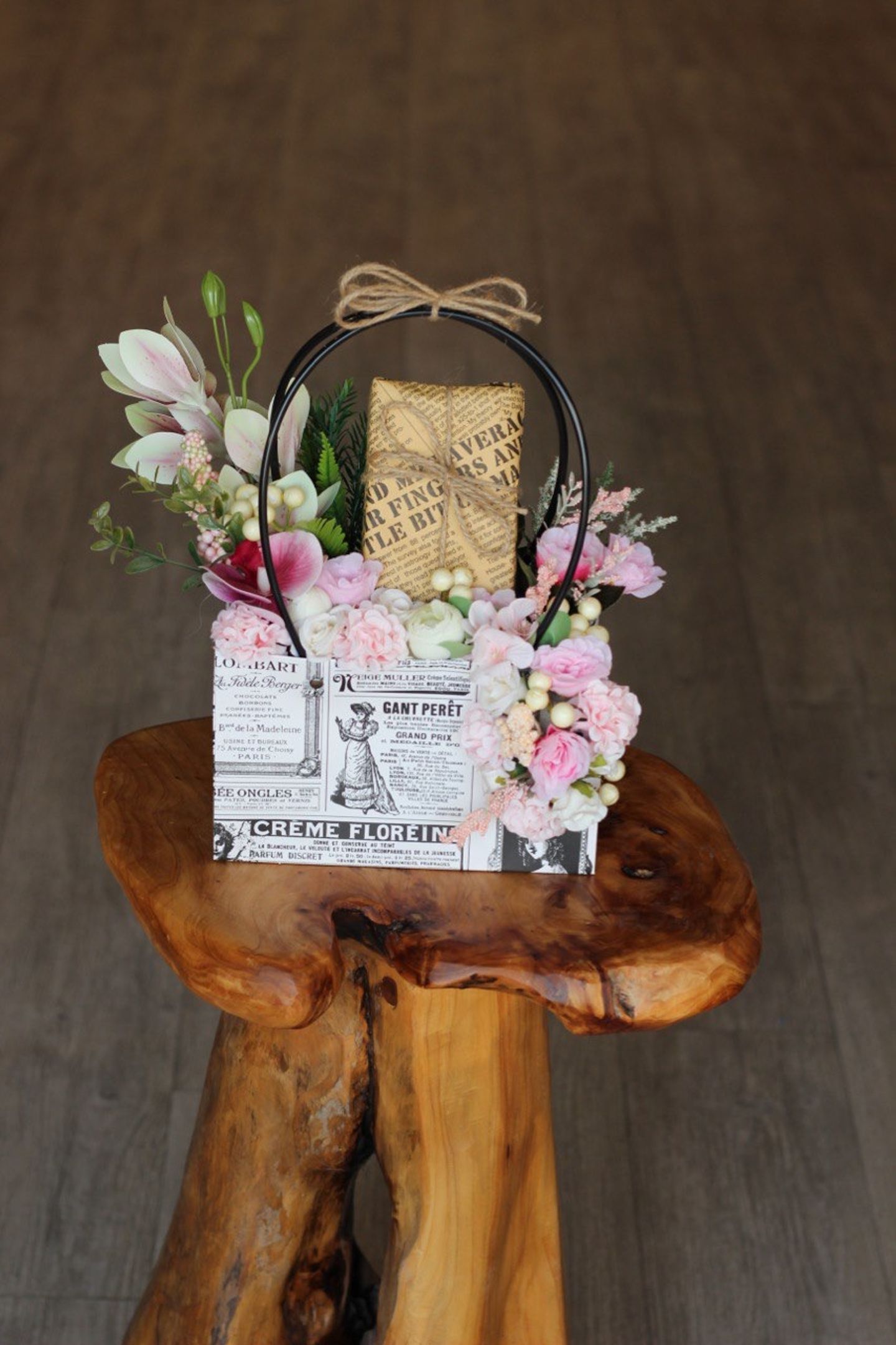 Pink Suprises Basket