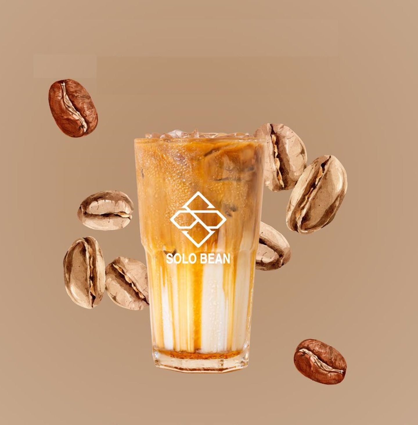 ايس لاتيه كراميل