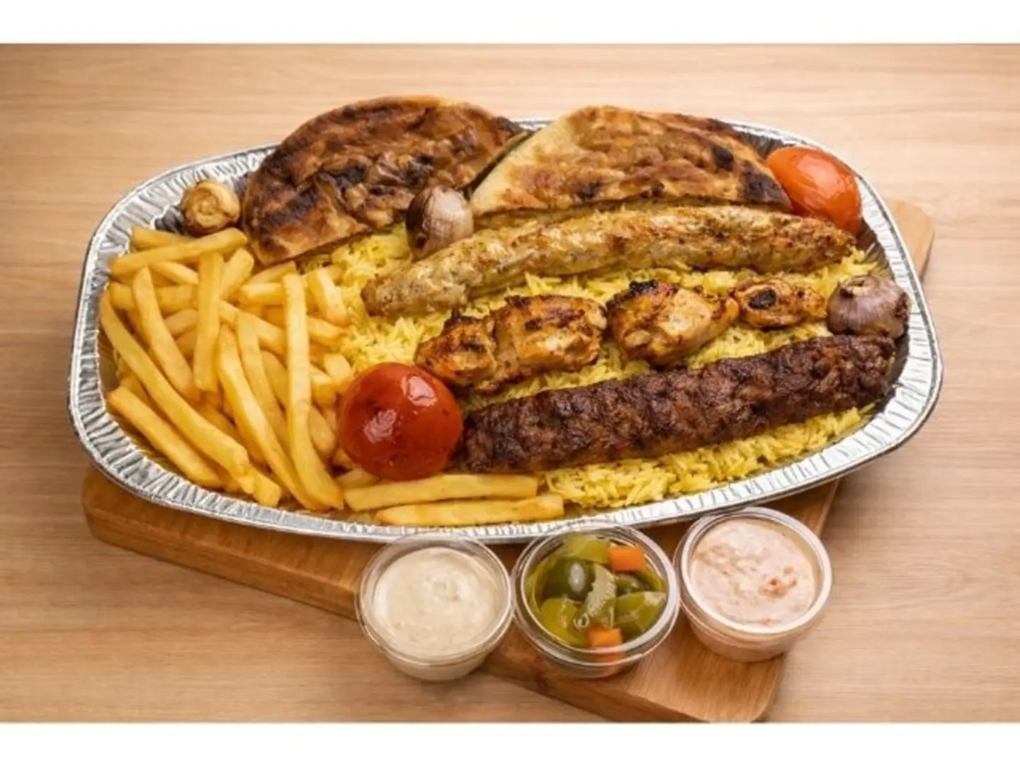 صنيه مشويات أكلة ونص