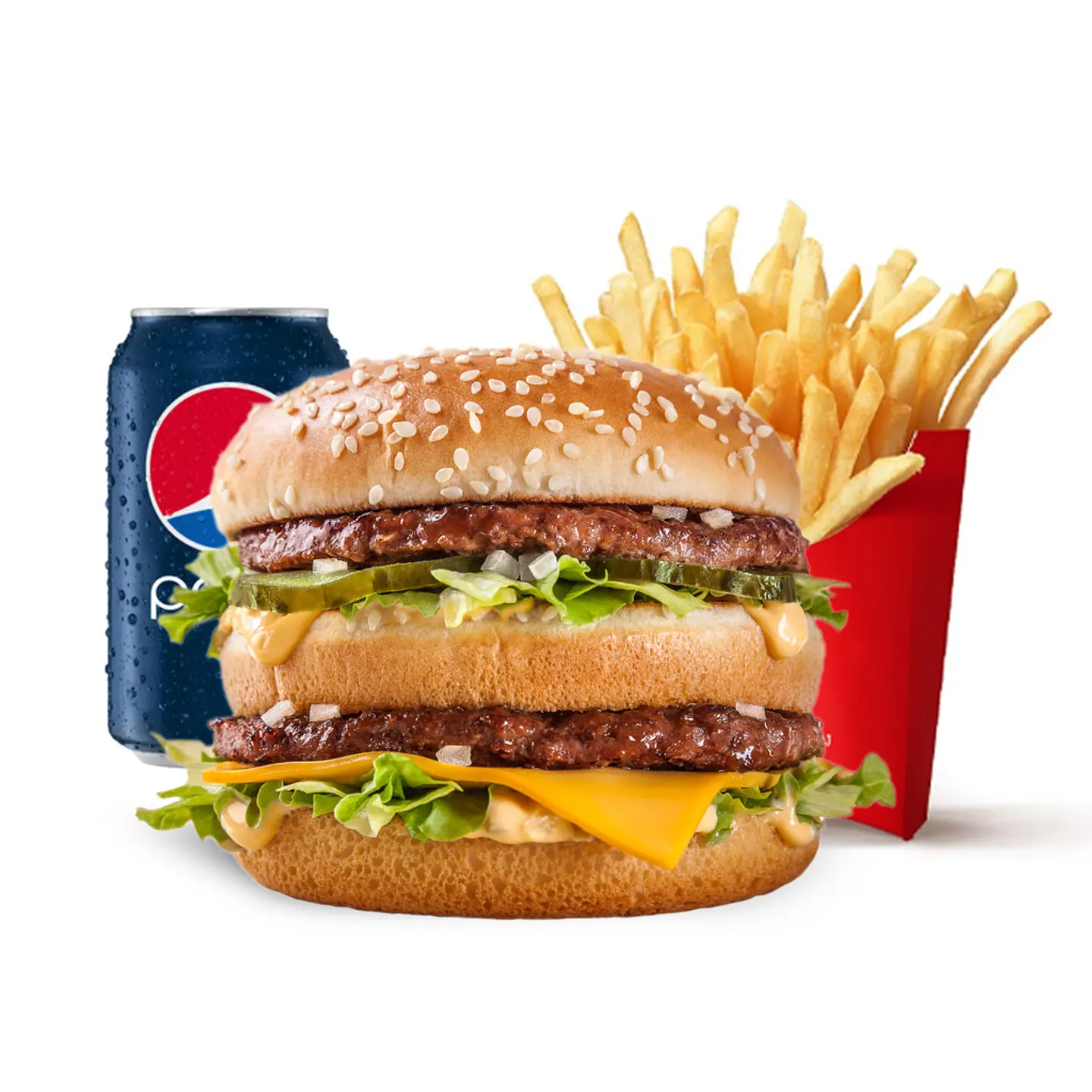 Burger Laham Meal Double