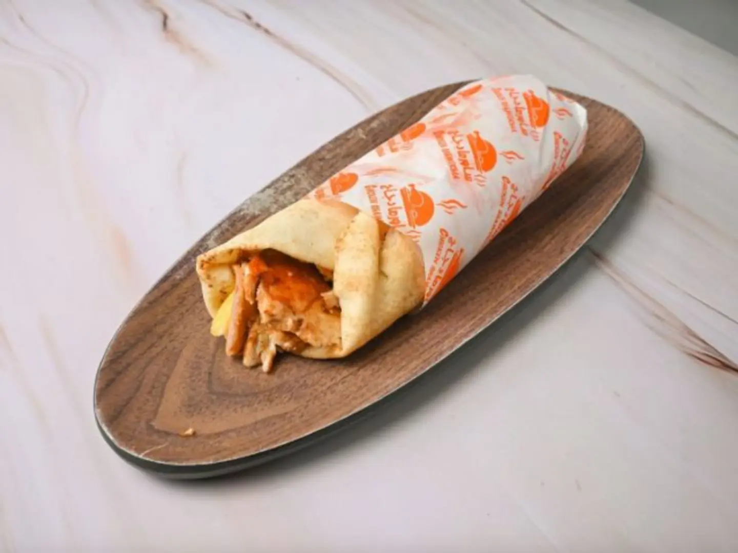 ساندوتش شاورما صغير شامى
