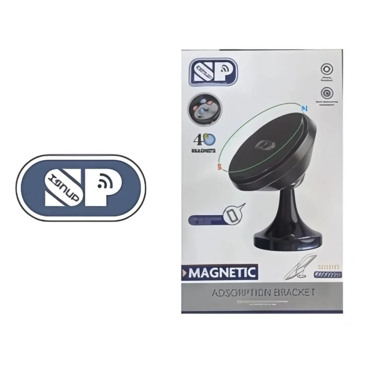 Spun Magnetic Car Stand High Quality