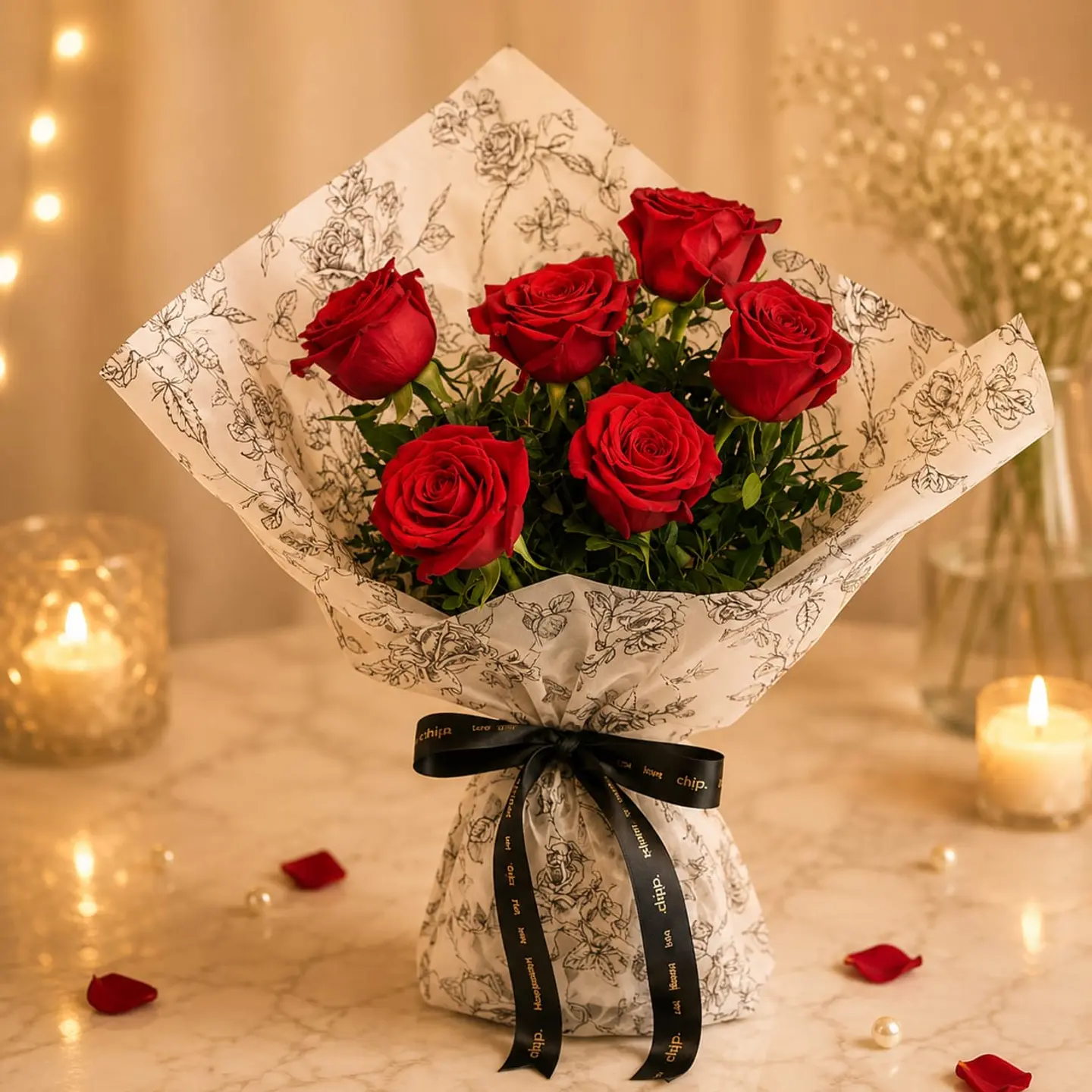 A Delicate Bouquet Of Roses 8
