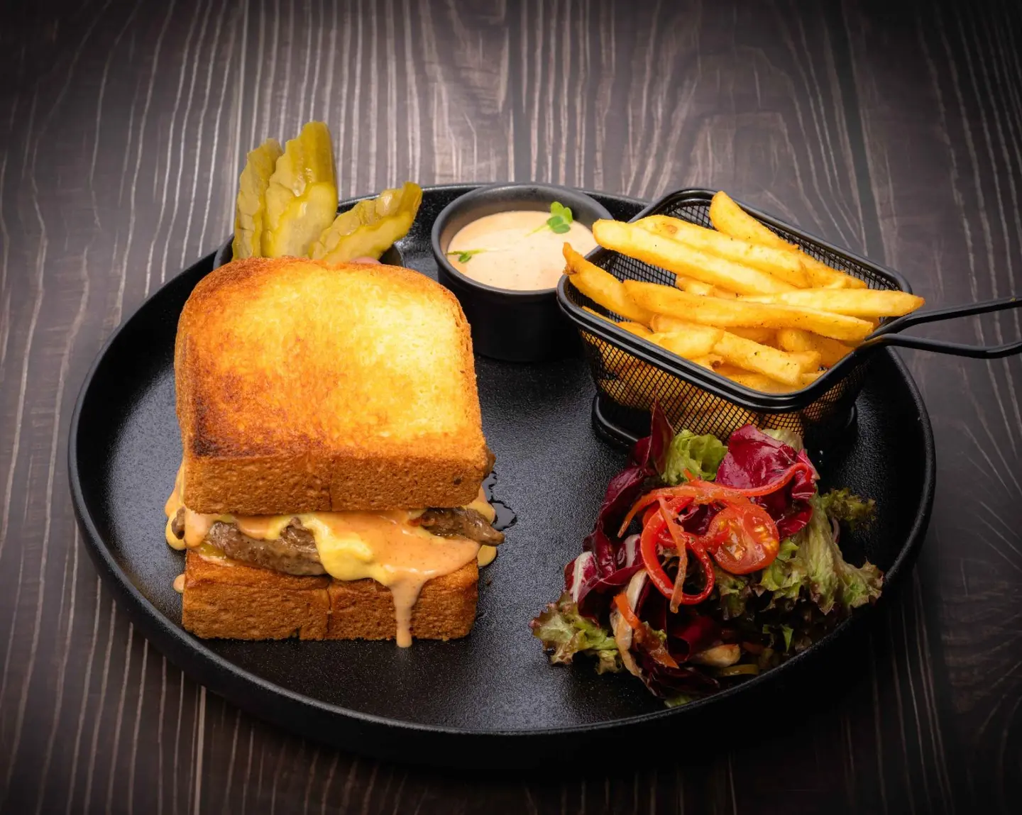 Philly Steak Burger Meal