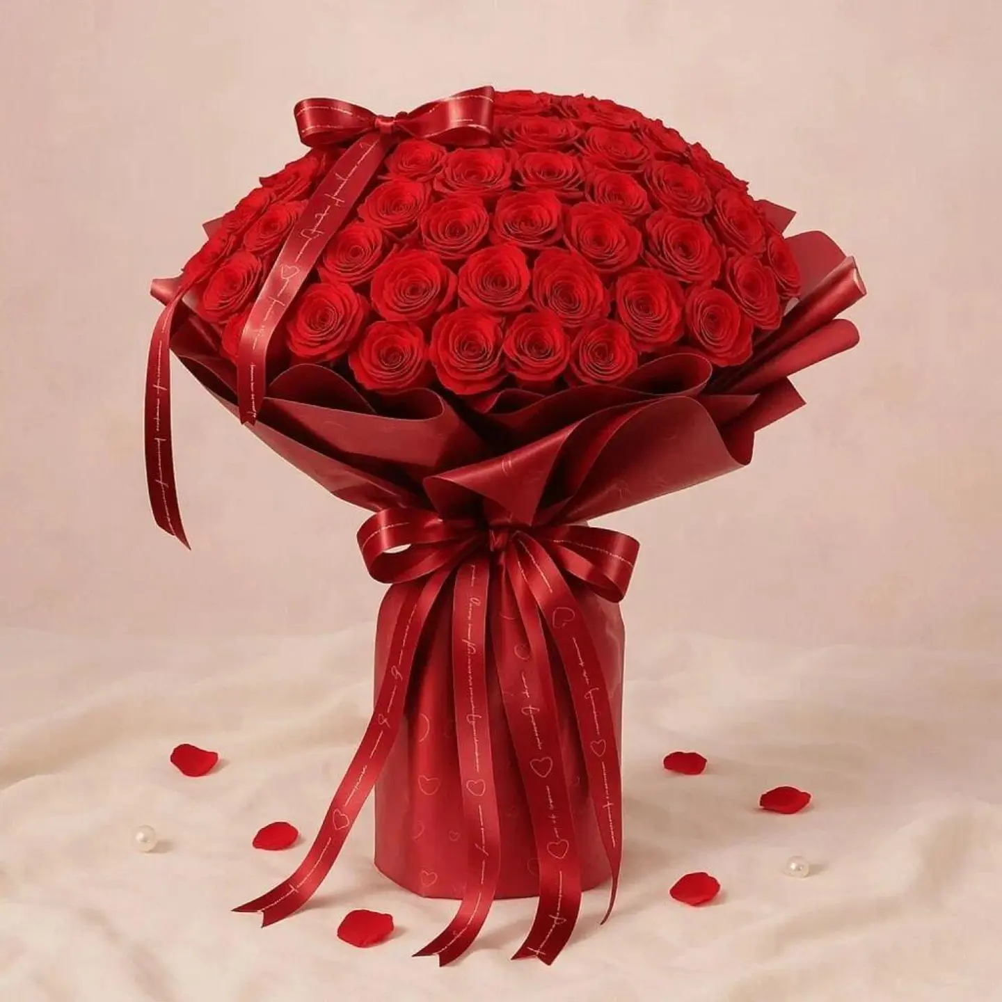 111 Premium Roses Bouquet