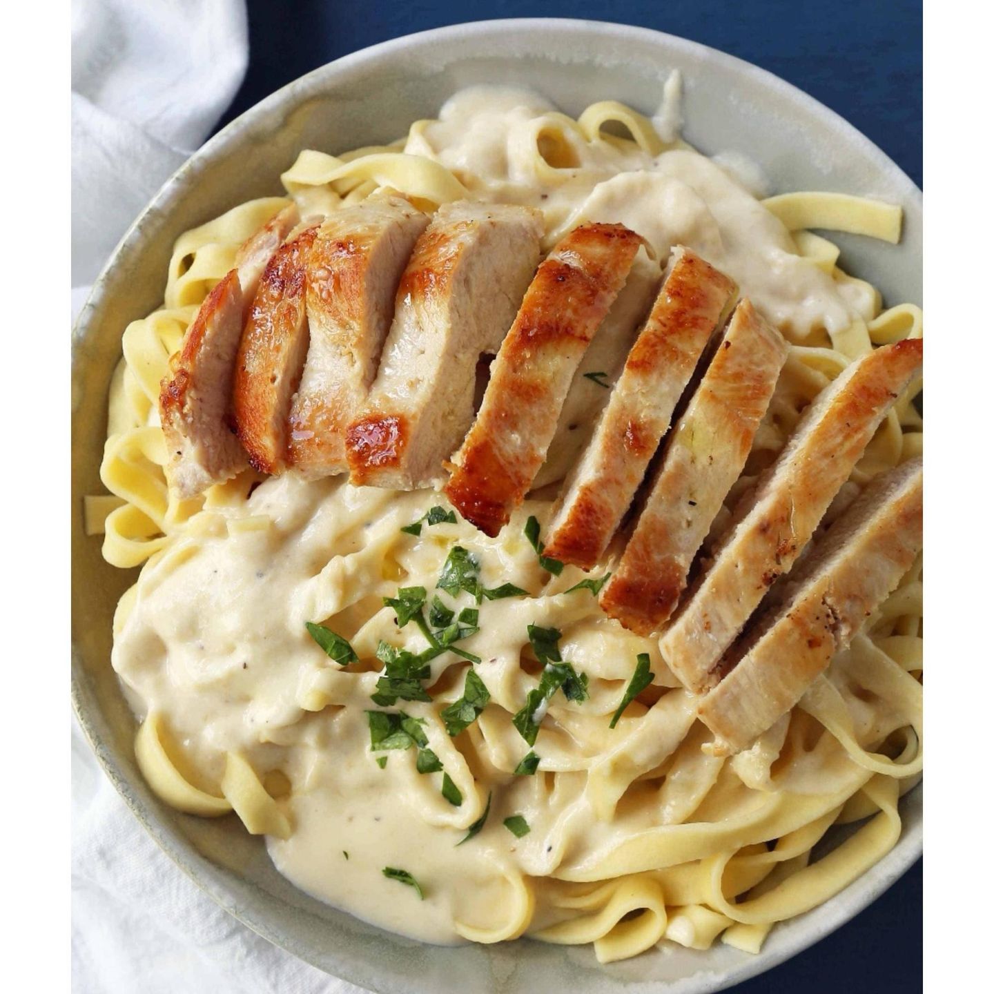Fettuccine With Chicken