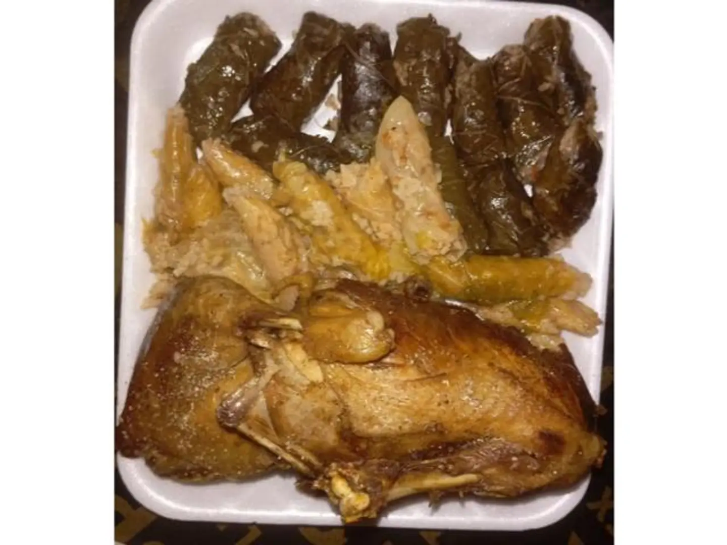 نص بطة مع المحشي
