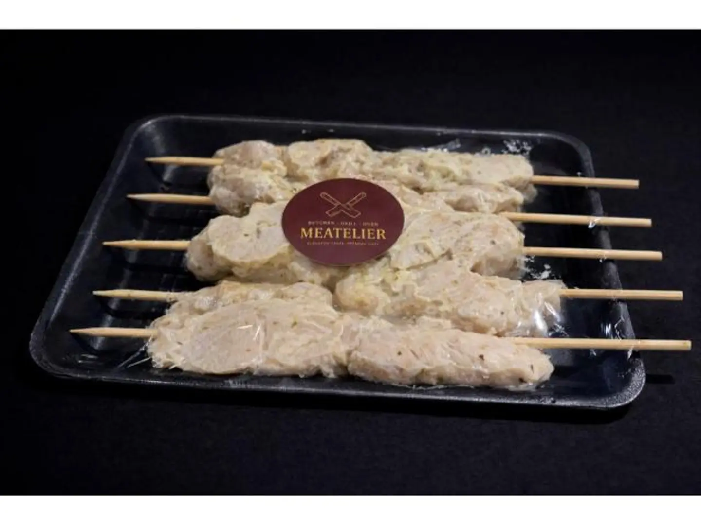 طاووق أبيض للشوي 5 أسياخ