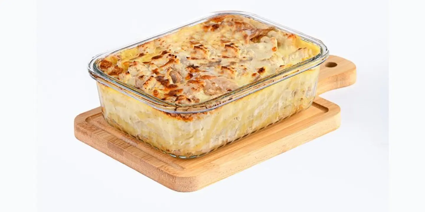 مكرونه لازانيا فونجي بلو