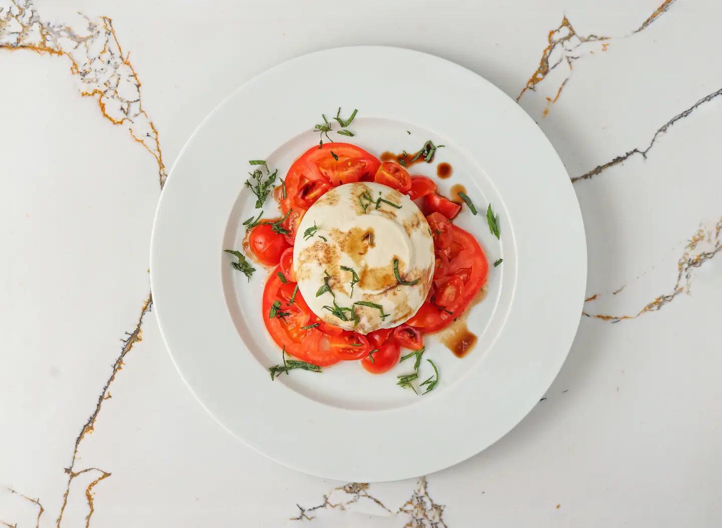 Olio Burrata Balsamic De Venice Salad